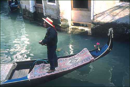 Side canal, Venice, Italy